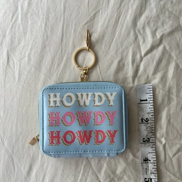 Howdy Howdy Howdy Change Purse Key Chain OS - Picture 7 of 11